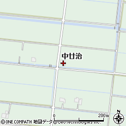 佐賀県杵島郡白石町廿治368周辺の地図