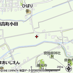 福岡県みやま市瀬高町小田1484周辺の地図