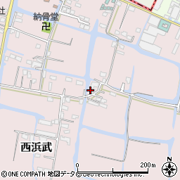 福岡県柳川市西浜武280周辺の地図