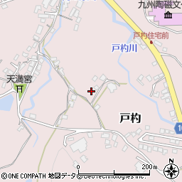 佐賀県西松浦郡有田町戸杓周辺の地図