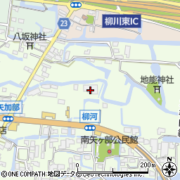 福岡県柳川市三橋町柳河597周辺の地図