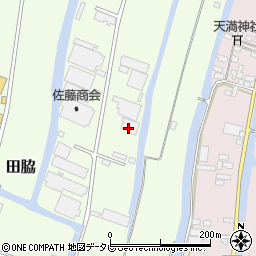 柳川海苔本舗周辺の地図