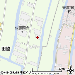 株式会社柳川海苔本舗周辺の地図