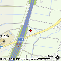 福岡県みやま市瀬高町小田207周辺の地図