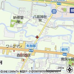 福岡県柳川市三橋町柳河658-1周辺の地図