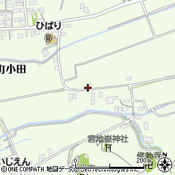 福岡県みやま市瀬高町小田1233周辺の地図
