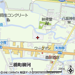トライアル柳川店周辺の地図