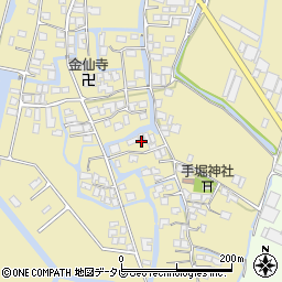 福岡県柳川市間855周辺の地図