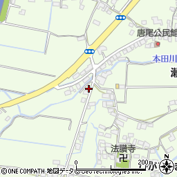 福岡県みやま市瀬高町小田1657周辺の地図