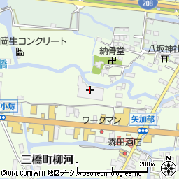 福岡県柳川市三橋町柳河778周辺の地図