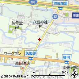 福岡県柳川市三橋町柳河662周辺の地図
