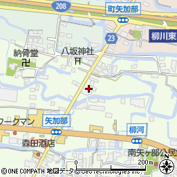 福岡県柳川市三橋町柳河650周辺の地図
