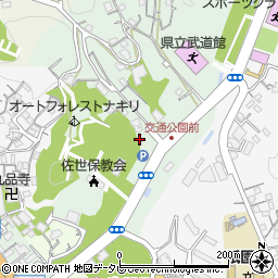長崎県佐世保市熊野町1-1周辺の地図