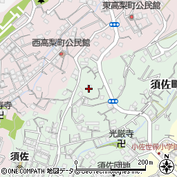 リバーサイド須佐１周辺の地図