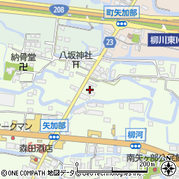 福岡県柳川市三橋町柳河647周辺の地図