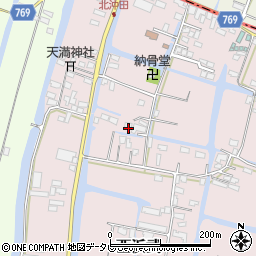 福岡県柳川市西浜武143周辺の地図