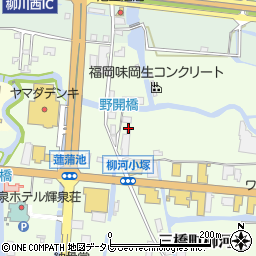 福岡県柳川市三橋町柳河759周辺の地図