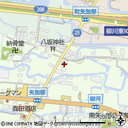 福岡県柳川市三橋町柳河646周辺の地図