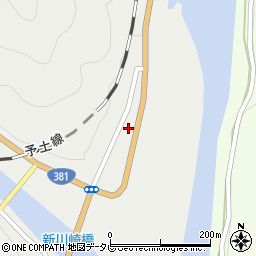 ＪＡ高知県　西土佐農機センター周辺の地図