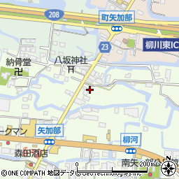 福岡県柳川市三橋町柳河645周辺の地図