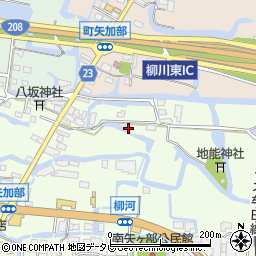 福岡県柳川市三橋町柳河616周辺の地図