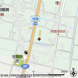 セブンイレブン佐賀白石廿治店周辺の地図