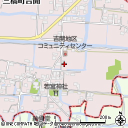 福岡県柳川市三橋町吉開219周辺の地図