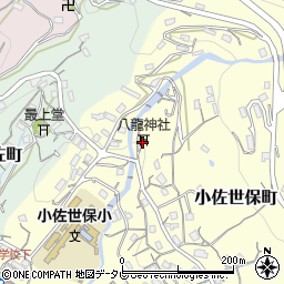 八龍神社周辺の地図