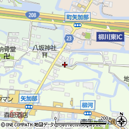福岡県柳川市三橋町柳河625周辺の地図