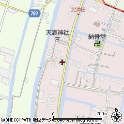 福岡県柳川市西浜武121周辺の地図