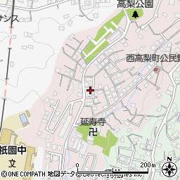 長崎県佐世保市高梨町8-27周辺の地図