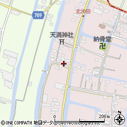 福岡県柳川市西浜武117周辺の地図