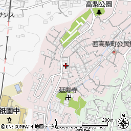 長崎県佐世保市高梨町8周辺の地図