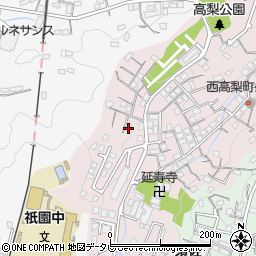 長崎県佐世保市高梨町2-34周辺の地図