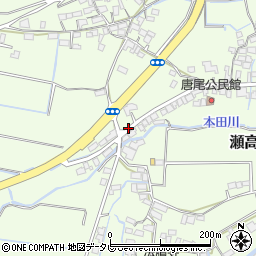 福岡県みやま市瀬高町小田237周辺の地図