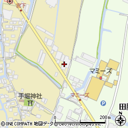 龍政硝子工場周辺の地図