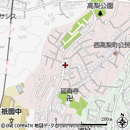 長崎県佐世保市高梨町8-4周辺の地図