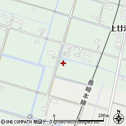 佐賀県杵島郡白石町廿治1384周辺の地図