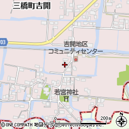 福岡県柳川市三橋町吉開67周辺の地図