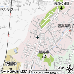 長崎県佐世保市高梨町2-32周辺の地図