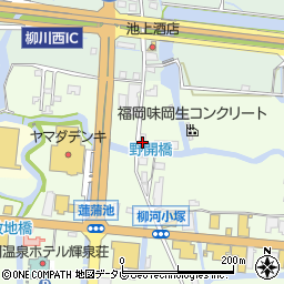 福岡県柳川市三橋町柳河724周辺の地図