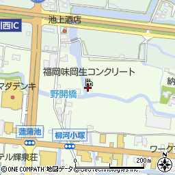 福岡県柳川市三橋町柳河720周辺の地図