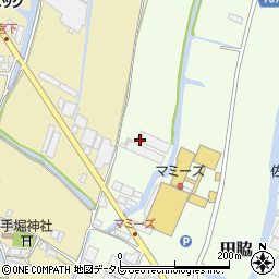 福岡県柳川市田脇13周辺の地図