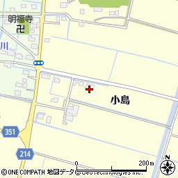 佐賀県白石町（杵島郡）小島周辺の地図