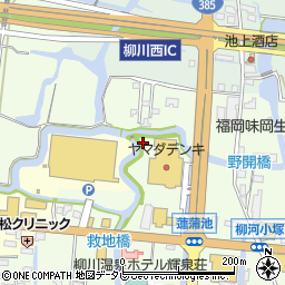 福岡県柳川市三橋町柳河749周辺の地図