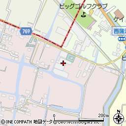 福岡県柳川市西浜武35周辺の地図