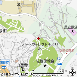 長崎県佐世保市熊野町262周辺の地図