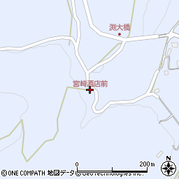 宮崎酒店前周辺の地図