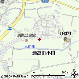 福岡県みやま市瀬高町小田1139周辺の地図