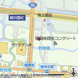 福岡県柳川市三橋町柳河728周辺の地図